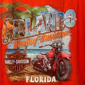 Harley-Davidson Orlando Florida T-Shirt Size Large